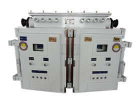 煤礦風(fēng)機(jī)用隔爆兼本質(zhì)安全型雙電源真空電磁起動(dòng)器系列QJZ4-2×200/1140(660、380）SF